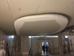 PLAFOND FINI AVEC POSE DE PLATEC